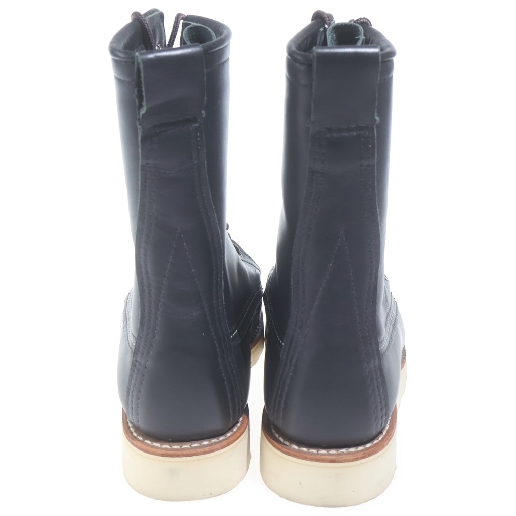 RED WING(レッド ウイング) WMNS 8 INCH WINTER MOC USA製 ウィメンズ 8インチ ウィンターモック レザーシューズ ブーツ レディース ブラック US5.5/Bワイズ 3424