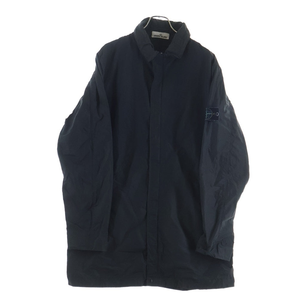 STONE ISLAND(ストーンアイランド) MICRO REPS JACKET マイクロレップス ナイロン ジップアップジャケット コート ブラック 701541222