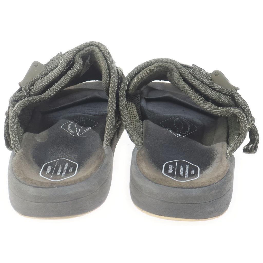 VISVIM(ヴィスヴィム) 09AW F.I.L.OPEN限定 CHRISTO クリスト パッチワーク ベルトストラップ サンダル カーキ