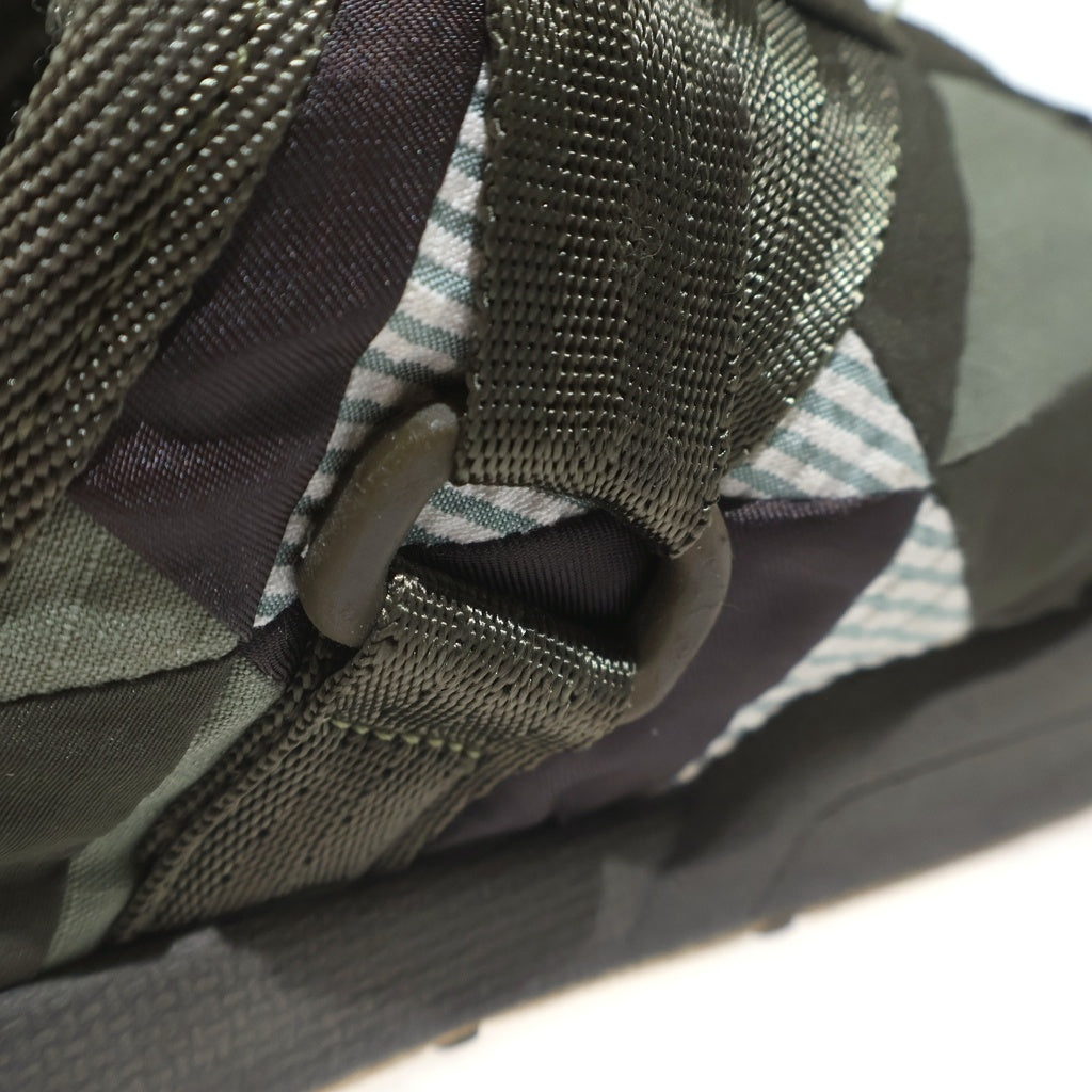 VISVIM(ヴィスヴィム) 09AW F.I.L.OPEN限定 CHRISTO クリスト パッチワーク ベルトストラップ サンダル カーキ