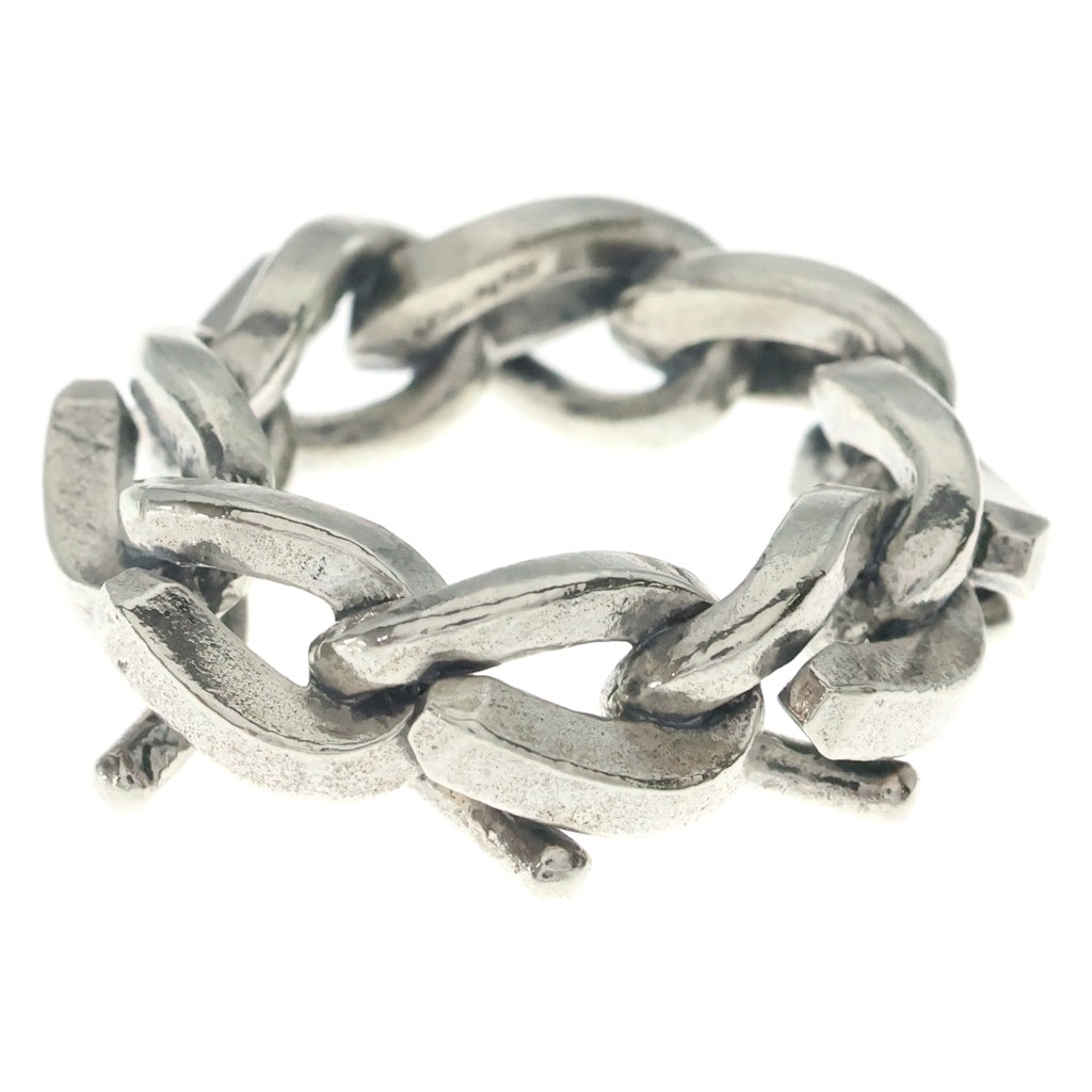 TIFFANY & Co.(ティファニー) FORGE LINK RING フォージリンク リング 指輪 シルバー レディース