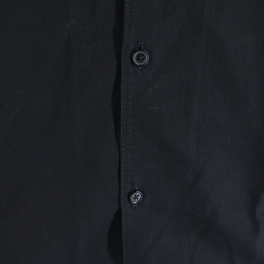 LEMAIRE(ルメール) SHORT SLEEVED SPRED SHIRTS コットンリネン 半袖スプレッドカラー 開襟シャツ ブラック M161SH15LF057-U