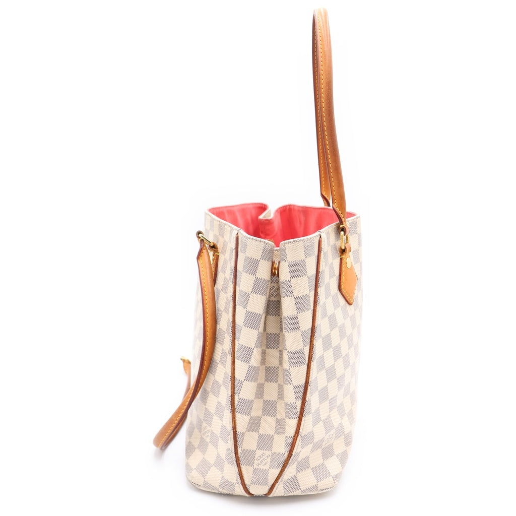 LOUIS VUITTON(ルイヴィトン) ダミエアズール カルヴィ トートバッグ ショルダートート ベージュ N41449 レディース