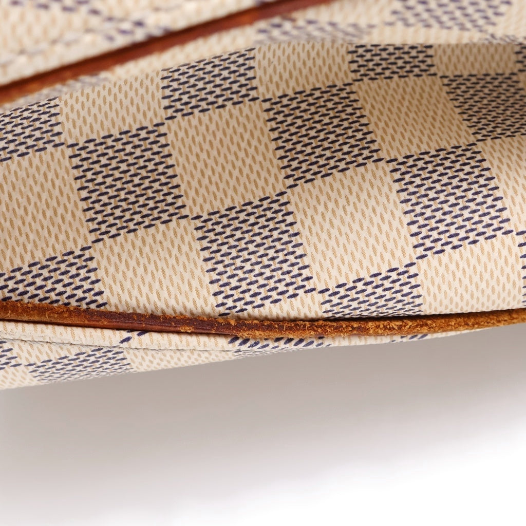 LOUIS VUITTON(ルイヴィトン) ダミエアズール カルヴィ トートバッグ ショルダートート ベージュ N41449 レディース