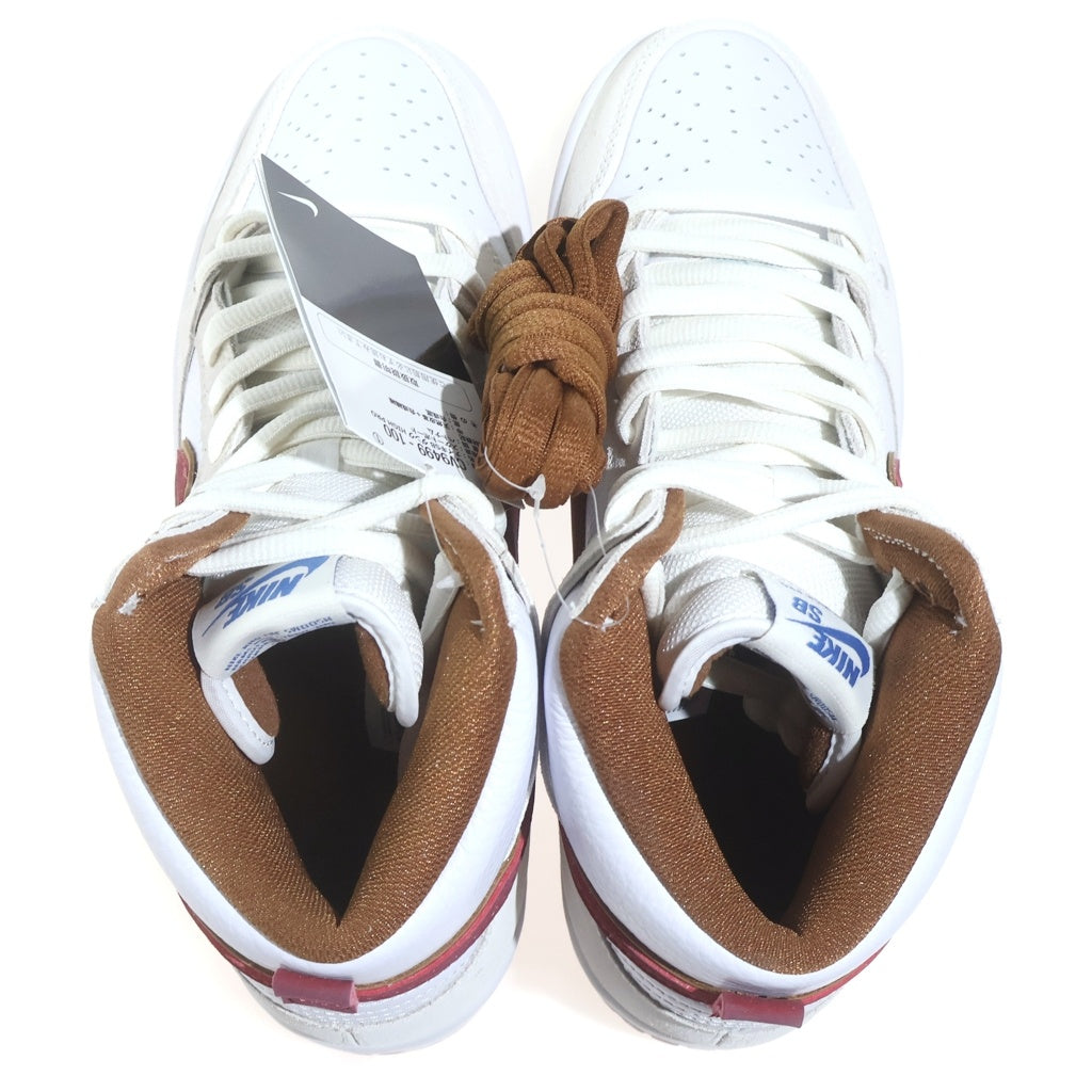 NIKE SB(ナイキエスビー) DUNK SB HIGH PRO PHILLIES BLUNT ダンク ハイ プロ フィリーズ ブラント セイル チームクリムゾン ハイカットスニーカー US9 /27cm CV9499-100