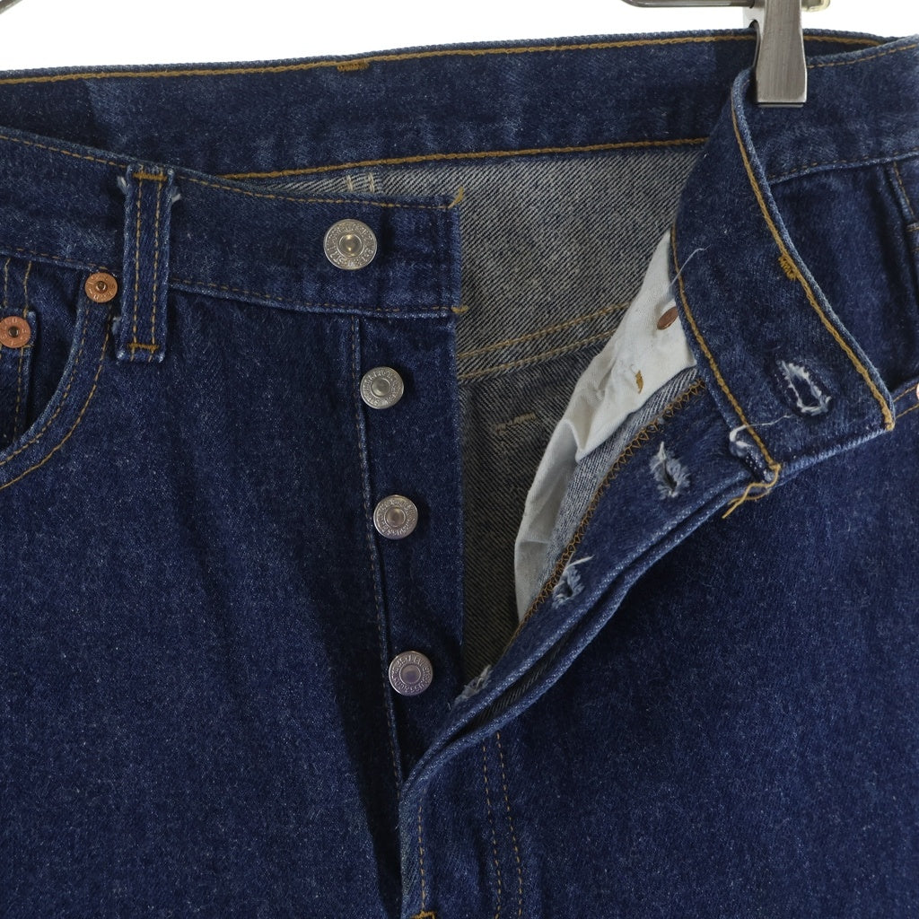 Levi's(リーバイス) 90S VINTAGE 501 ヴィンテージ ボタン裏552 USA製 ボタンフライデニムパンツ インディゴ 501-0000