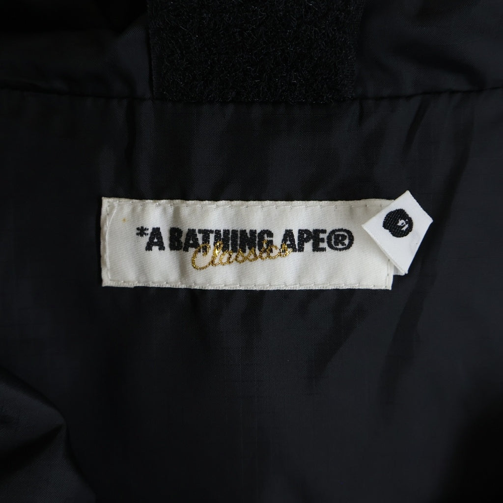 A BATHING APE(アベイシングエイプ) CLASSICS 1ST CAMO SNOWBOARD JACKET カモ柄 スノーボード フーデッドマウンテンジャケット カーキ