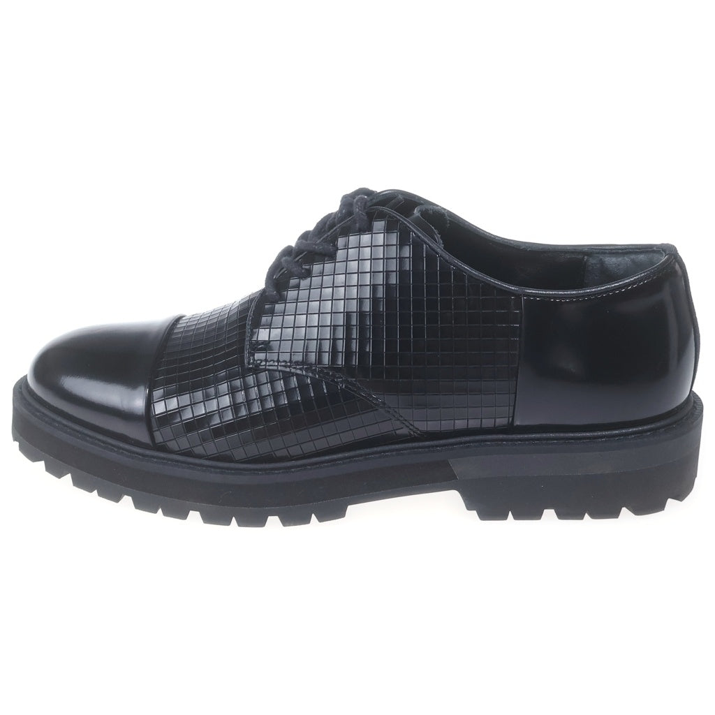 Onitsuka Tiger(オニツカタイガー) DERBY DRESS SHOES ダービー ドレスシューズ 革靴 ブラック US6.5/25cm 1181A422