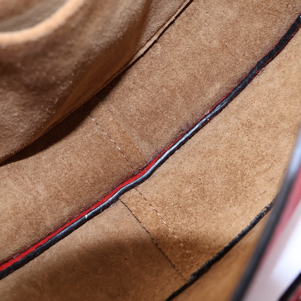 LOEWE(ロエベ) ゲート ミニ レザーショルダーバッグ レッド 321.12.U62