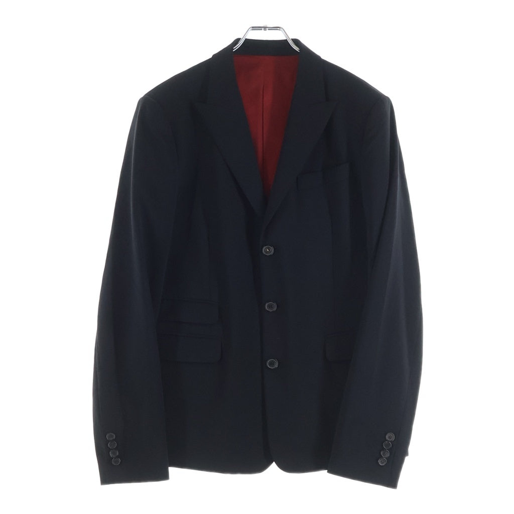 DSQUARED2(ディースクエアード) LONDON CUT WOOL SINGLE TAILORED JACKET ロンドンカット ウールシングルテーラードジャケット ブラック 74FT11839312