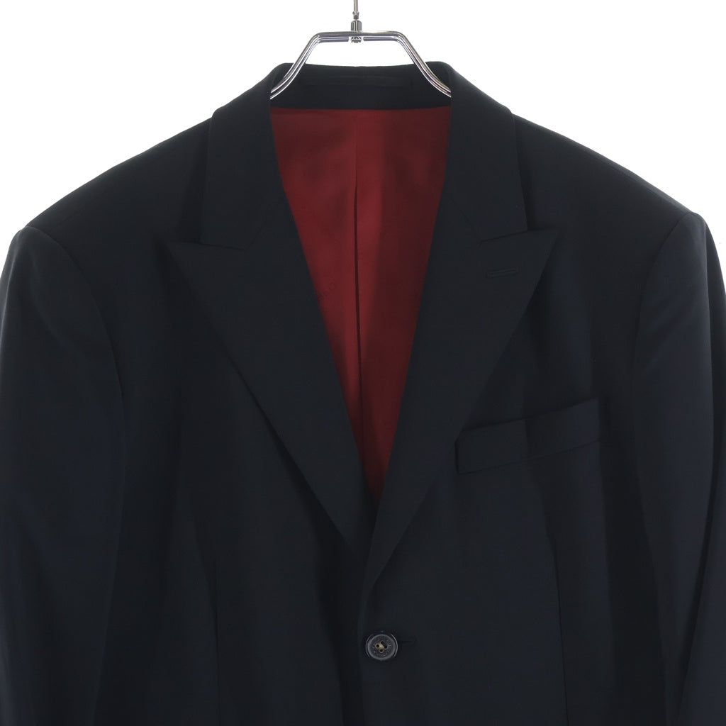 DSQUARED2(ディースクエアード) LONDON CUT WOOL SINGLE TAILORED JACKET ロンドンカット ウールシングルテーラードジャケット ブラック 74FT11839312