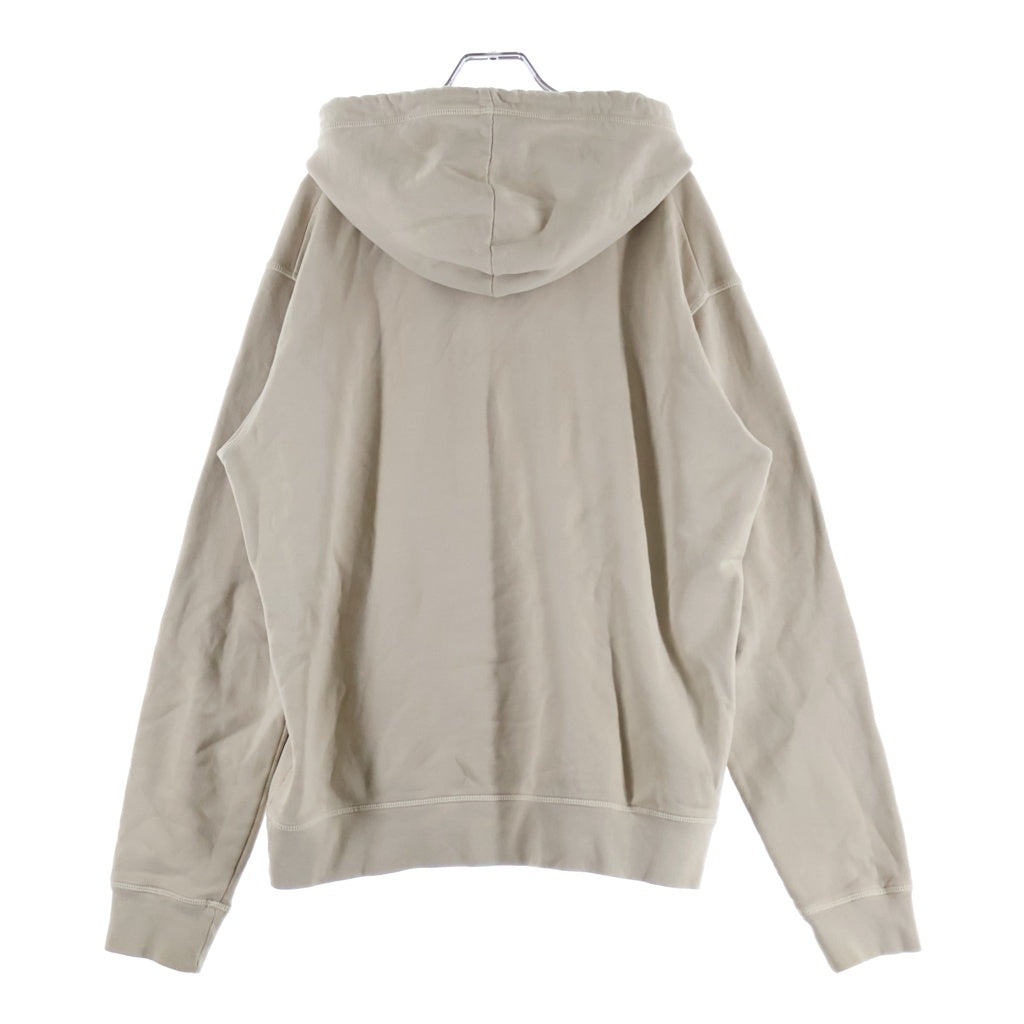 DSQUARED2(ディースクエアード) 21AW グラフィックロゴプリントフーディー プルオーバーパーカー ベージュ S74GU0532