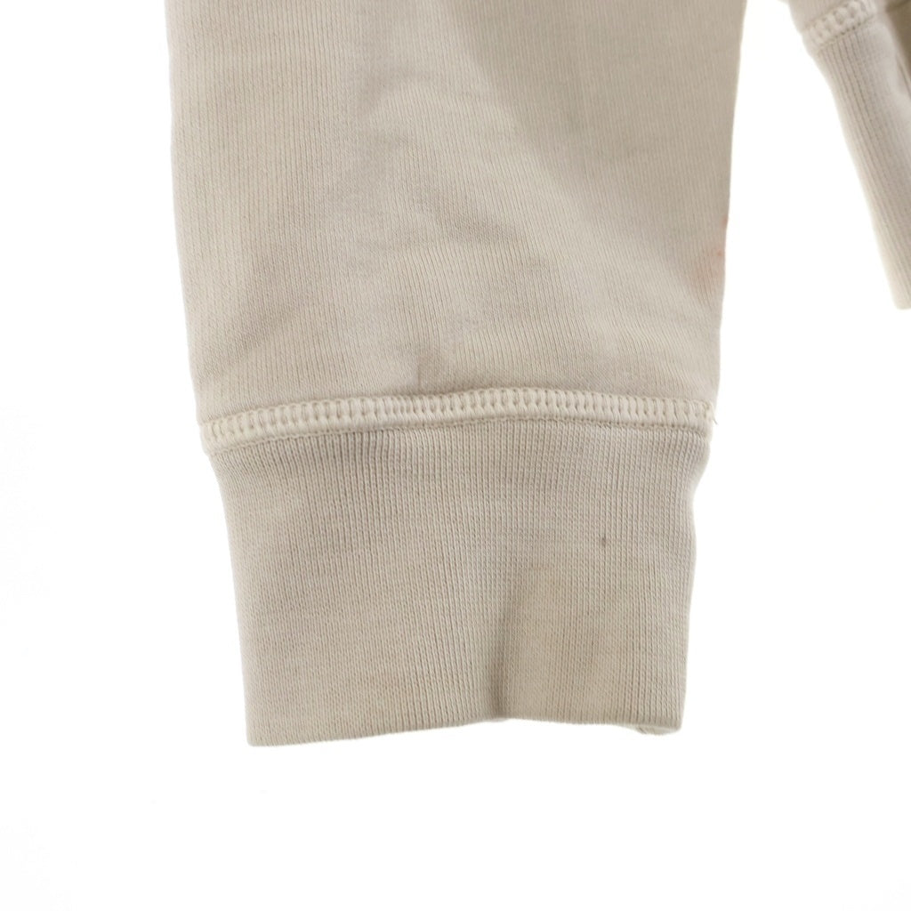 DSQUARED2(ディースクエアード) 21AW グラフィックロゴプリントフーディー プルオーバーパーカー ベージュ S74GU0532