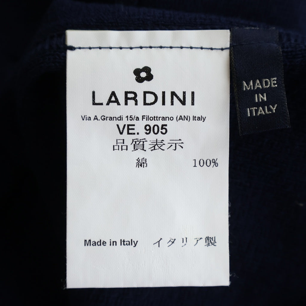 LARDINI(ラルディーニ) コットンベスト ブート二エールフラワージレ ネイビーJRLGSM40