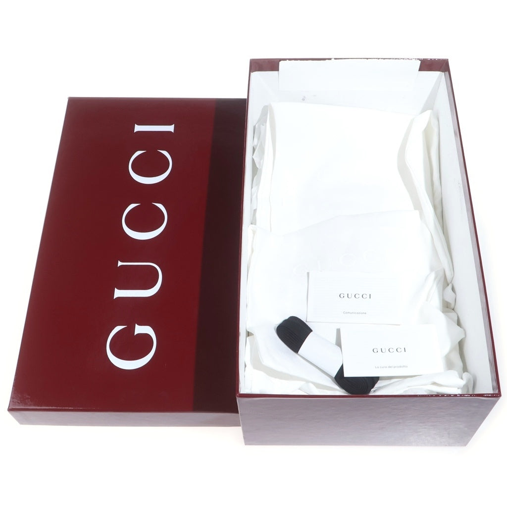 GUCCI(グッチ) SCREENER スクリーナー GGキャンバス ローカットスニーカー ブラック/グリーン/レッド 857889