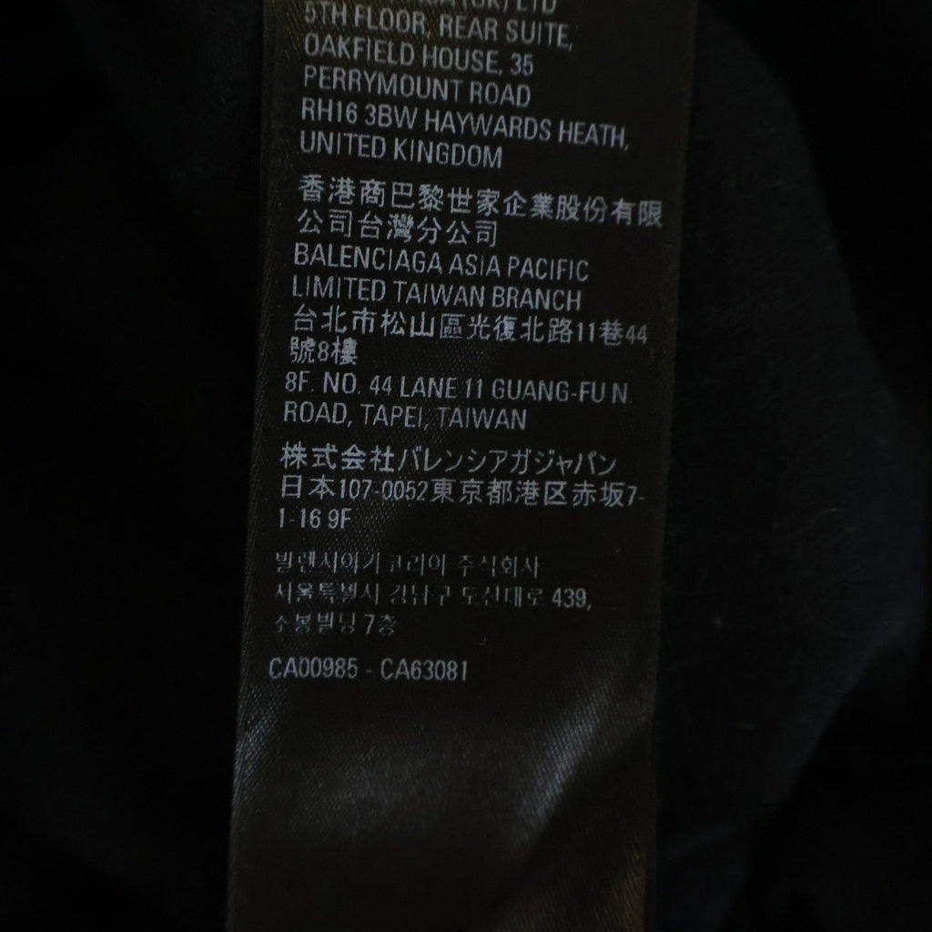 BALENCIAGA(バレンシアガ) LOOSE TANK TOP ルーズタンクトップ ブラック 697880