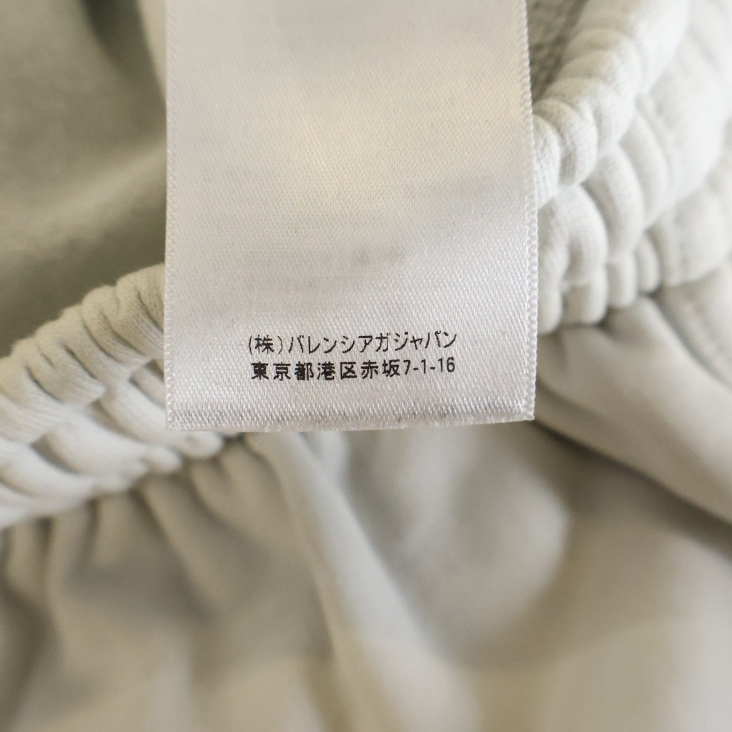 BALENCIAGA(バレンシアガ) POLITICAL CAMPAIGN ポリティカル キャンペーンロゴエンブロイダリー ワイドスウェットパンツ グレー 641602 TKVI9