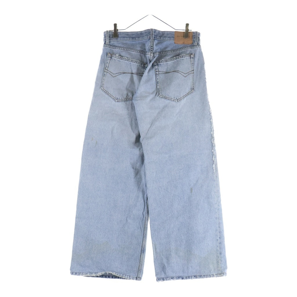 BALENCIAGA(バレンシアガ) 24AW WIDE LEG BAGGY PANTS ワイドレッグバギー デニムパンツ インディゴ 824300 TSW82