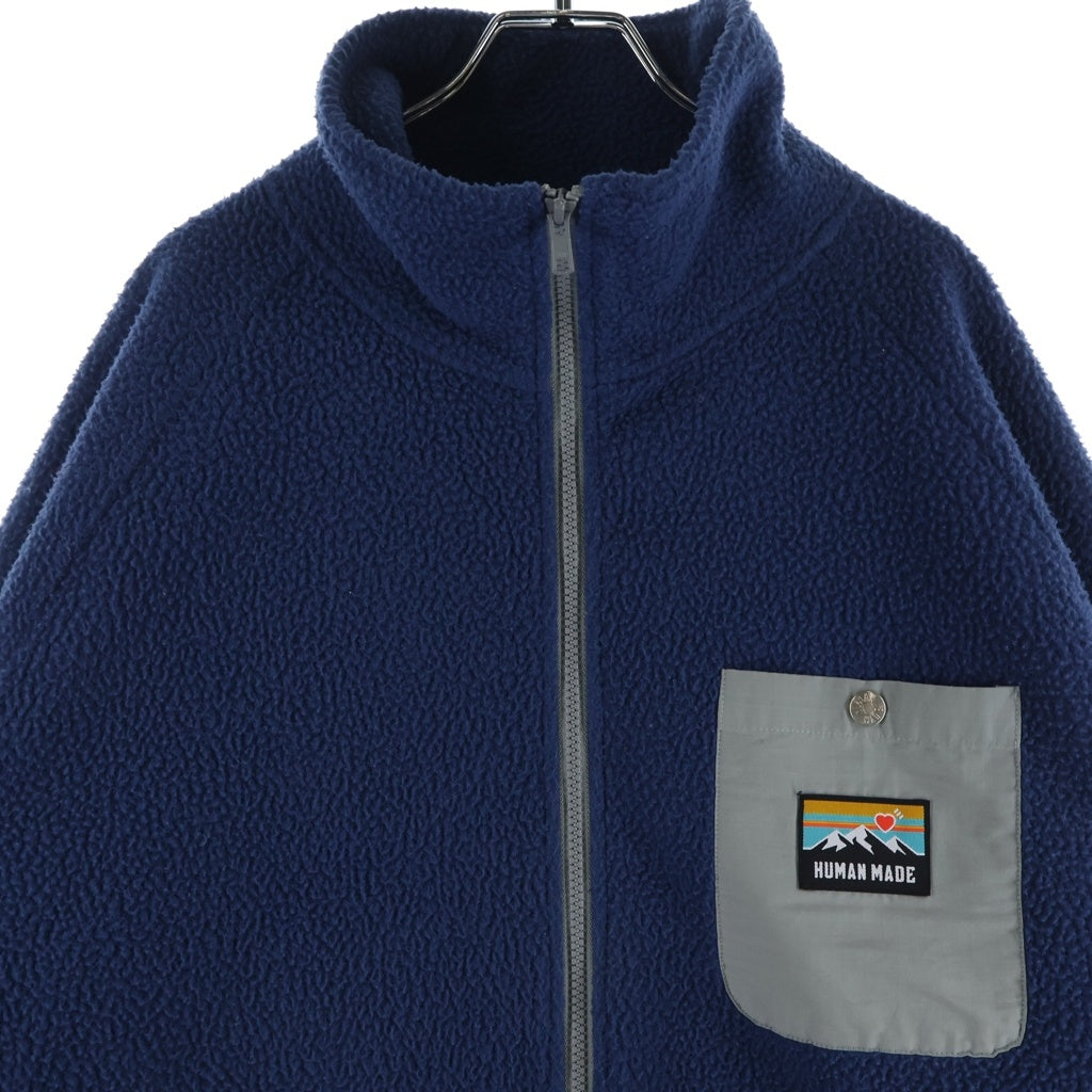 HUMAN MADE(ヒューマンメイド) OUTDOOR FLEECE JACKET アウトドア フリースジャケット ネイビー