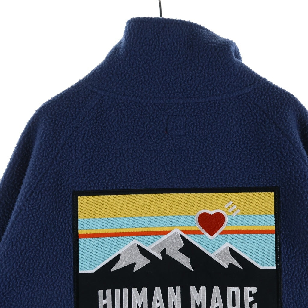 HUMAN MADE(ヒューマンメイド) OUTDOOR FLEECE JACKET アウトドア フリースジャケット ネイビー