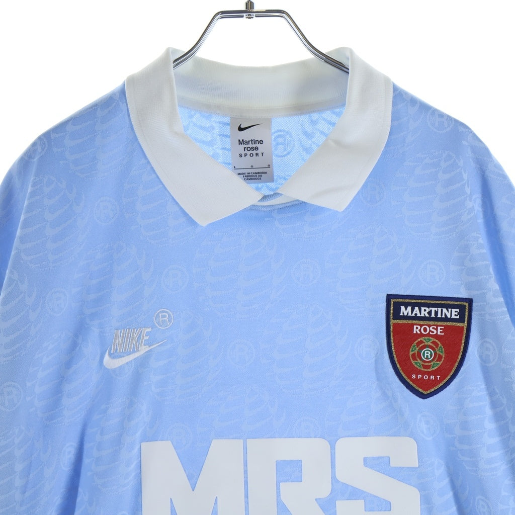 MARTINE ROSE(マーティンローズ) ×NIKE NRG JERSEY ナイキ ジャージーTシャツ ブルー HM9020-422