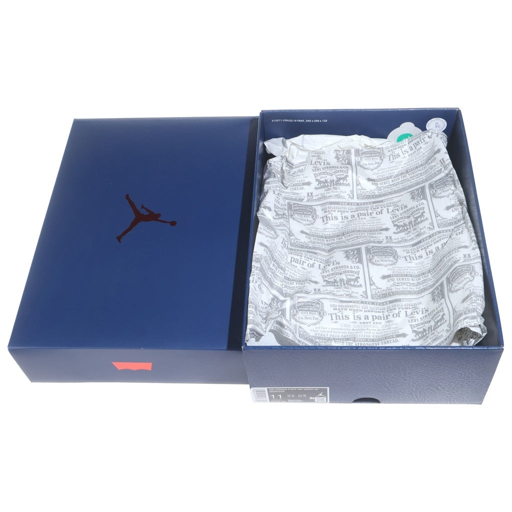 NIKE(ナイキ) ×Levi's AIR JORDAN 3 RETRO LSC INDIGO SP リーバイス エアジョーダン3 ミッドカットスニーカー インディゴ US11/29cm IH7959-400