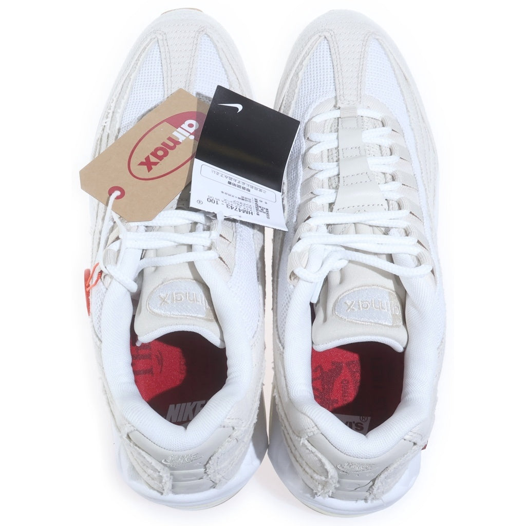 NIKE(ナイキ) ×Levi's AIR MAX 95 OG リーバイス エアマックス95 ローカットスニーカー ホワイト US12/30cm HM4743-100