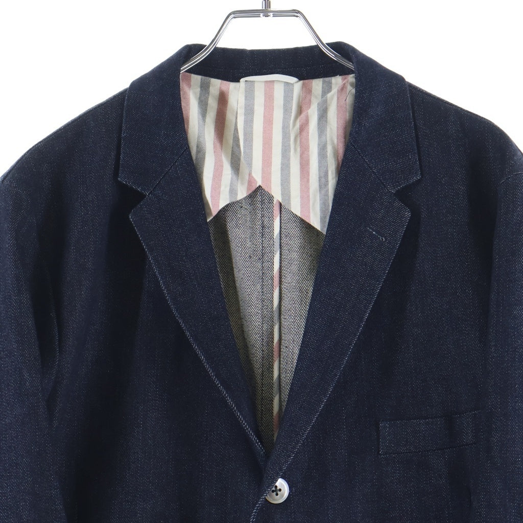 THOM BROWNE(トムブラウン) デニム テーラードジャケット インディゴ