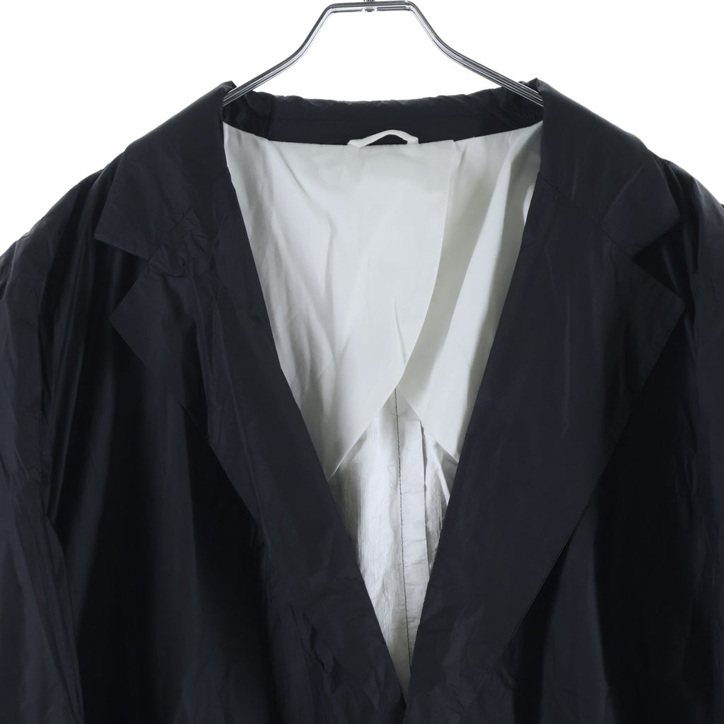 RAF SIMONS(ラフシモンズ) 21SS Nylon Big Blazer Jacket オーバーサイズテーラードジャケット ブラック 211-M525