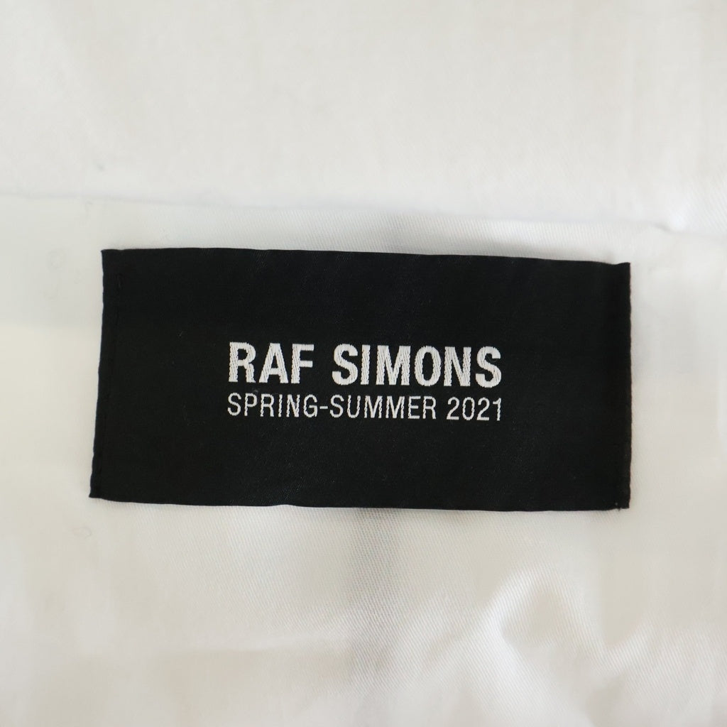 RAF SIMONS(ラフシモンズ) 21SS Nylon Big Blazer Jacket オーバーサイズテーラードジャケット ブラック 211-M525