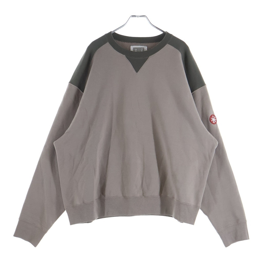 C.E(シーイー) PANEL SHOULDER CREW NECK パネルショルダー クルーネックスウェットトレーナー CES29CS05