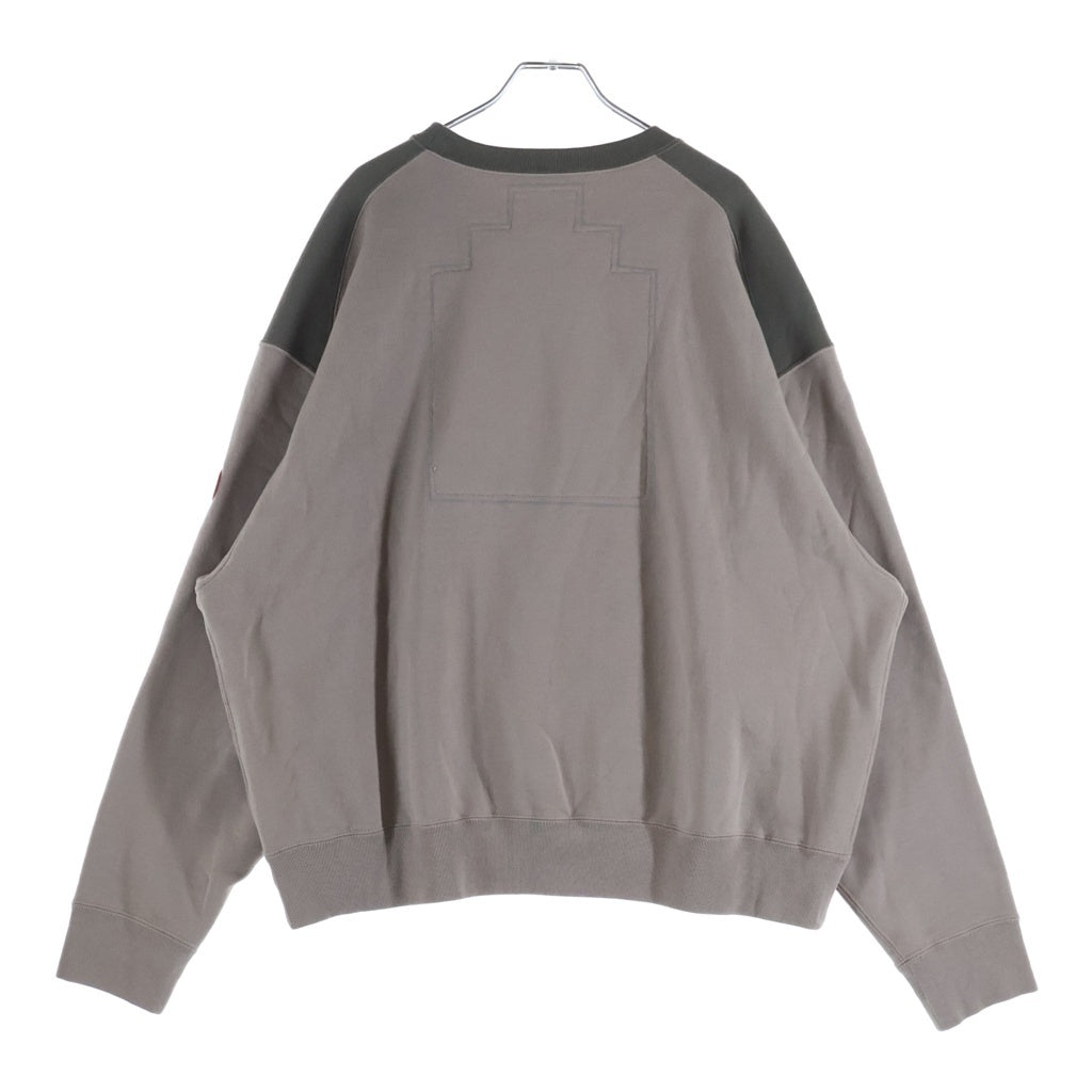 C.E(シーイー) PANEL SHOULDER CREW NECK パネルショルダー クルーネックスウェットトレーナー CES29CS05