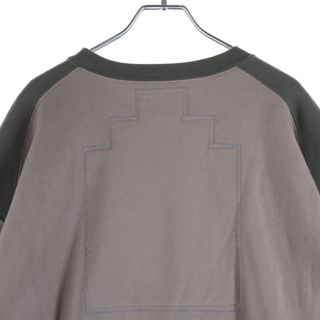 C.E(シーイー) PANEL SHOULDER CREW NECK パネルショルダー クルーネックスウェットトレーナー CES29CS05