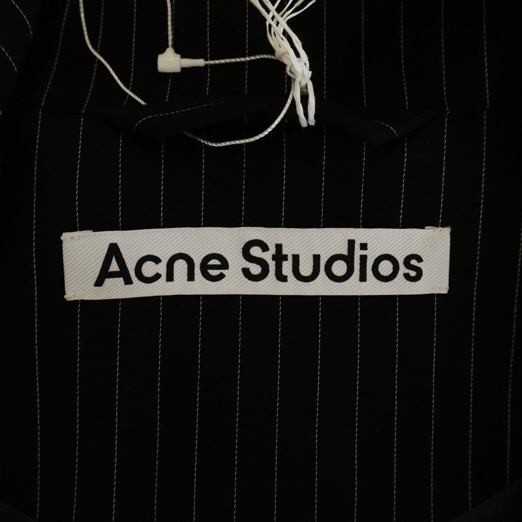 Acne Studios(アクネ ストゥディオズ) 26SS ピンストライプジャケット ネイビー FN-MN-OUTW001281