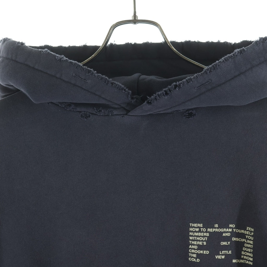 ENFANTS RICHES DEPRIMES(アンファンリッシュデプリメ) PSYCHIC HOODIE サイキックフーディー プルオーバーパーカー ブラック