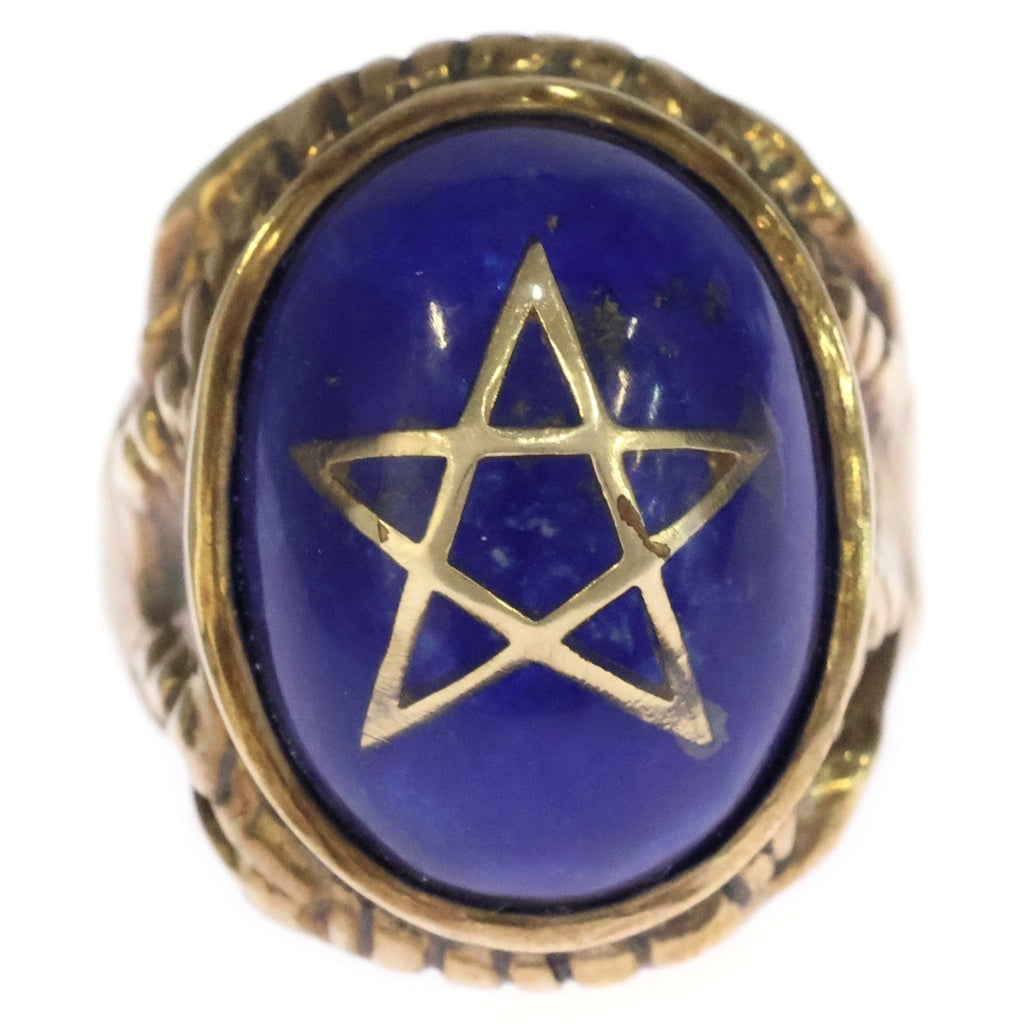 ALEX STREETER(アレックスストリーター) Angel Heart Ring 2024限定 5K &18K ラピスラズリ エンジェルハートリング ゴールド/ブルー