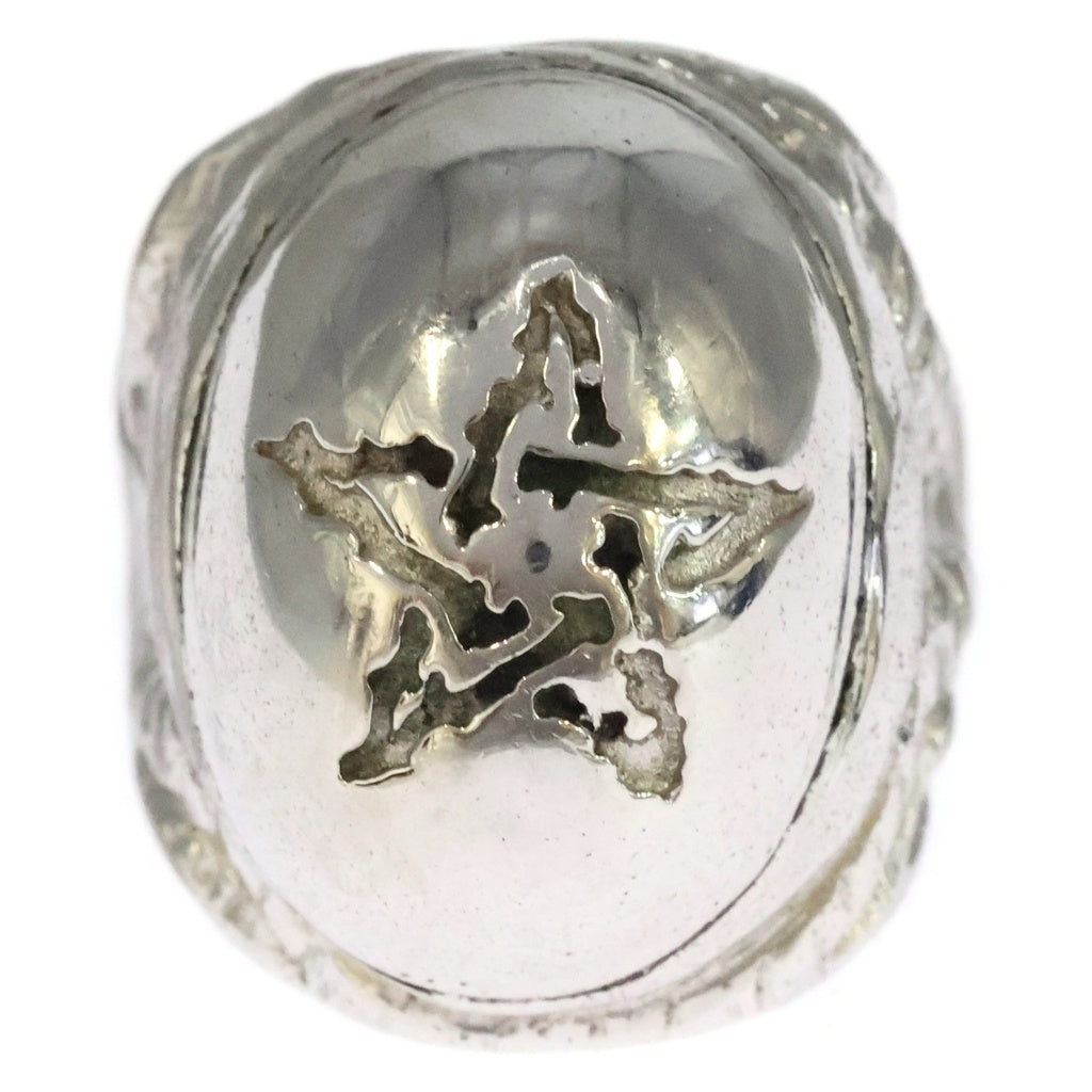 ALEX STREETER(アレックスストリーター) Angel Heart Ring スター刻印 ソーンスター メタルストーン エンジェルハートリング シルバー