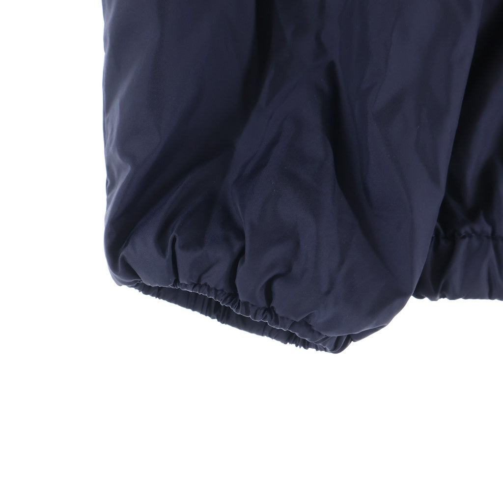 MONCLER(モンクレール) 21AW NEW URVILLE GIUBBOTTO ニューウルビル 袖ロゴワッペン フーデッドナイロンジャケット キッズ ネイビー G19541A72220 68352
