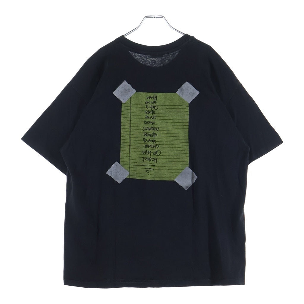 VINTAGE(ヴィンテージ) 90S VINTAGE PEARL JAM ALIVE BACKSTAGE PASS HANES ヴィンテージ パールジャム アライブ 両面プリントTシャツ 半袖クルーネックカットソー ブラック
