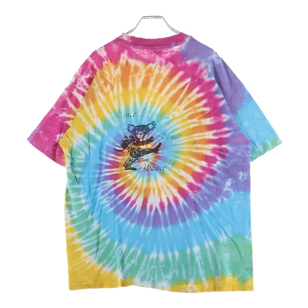 VINTAGE(ヴィンテージ) 80-90S VINTAGE GRATEFUL DEAD DANCING BEAR TYE DYE TEE HANES ヴィンテージ グレイトフルデッド ダンシングベアー タイダイ加工Tシャツ 半袖クルーネック
