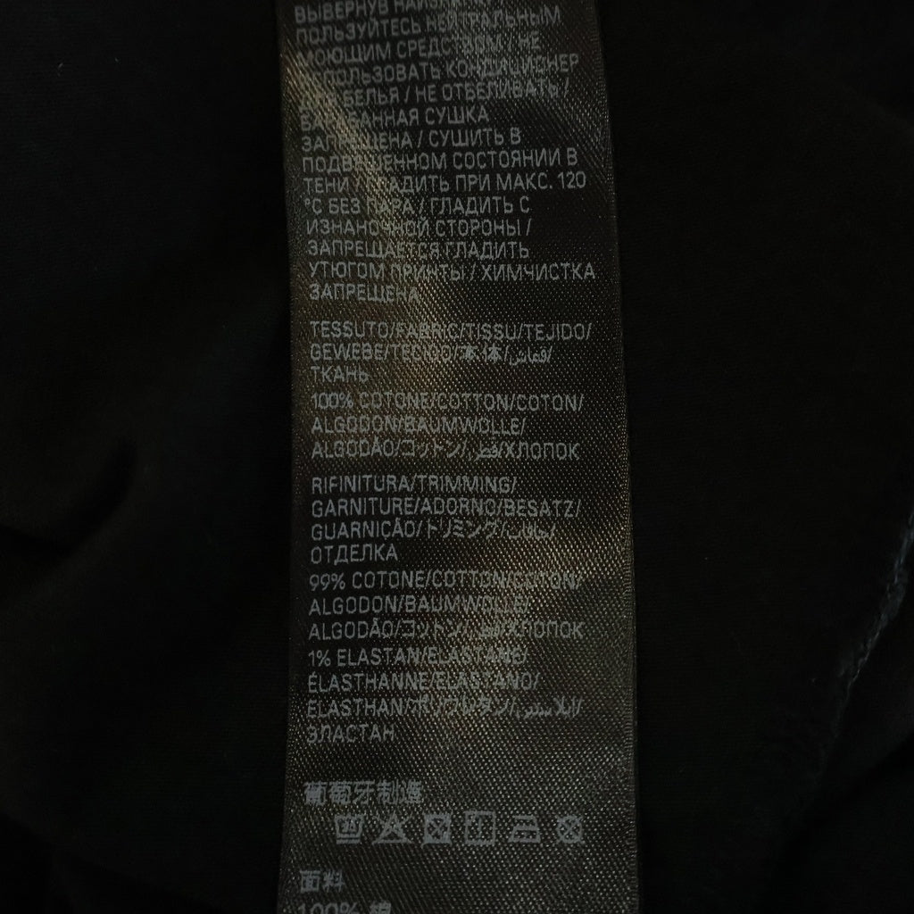BALENCIAGA(バレンシアガ) 26SS DREAM MIDIUM FIT ドリーム ダメージ加工 フロントロゴ グラフィックプリントTシャツ 半袖クルーネックカットソー レディース ブラック A00497 TUV09