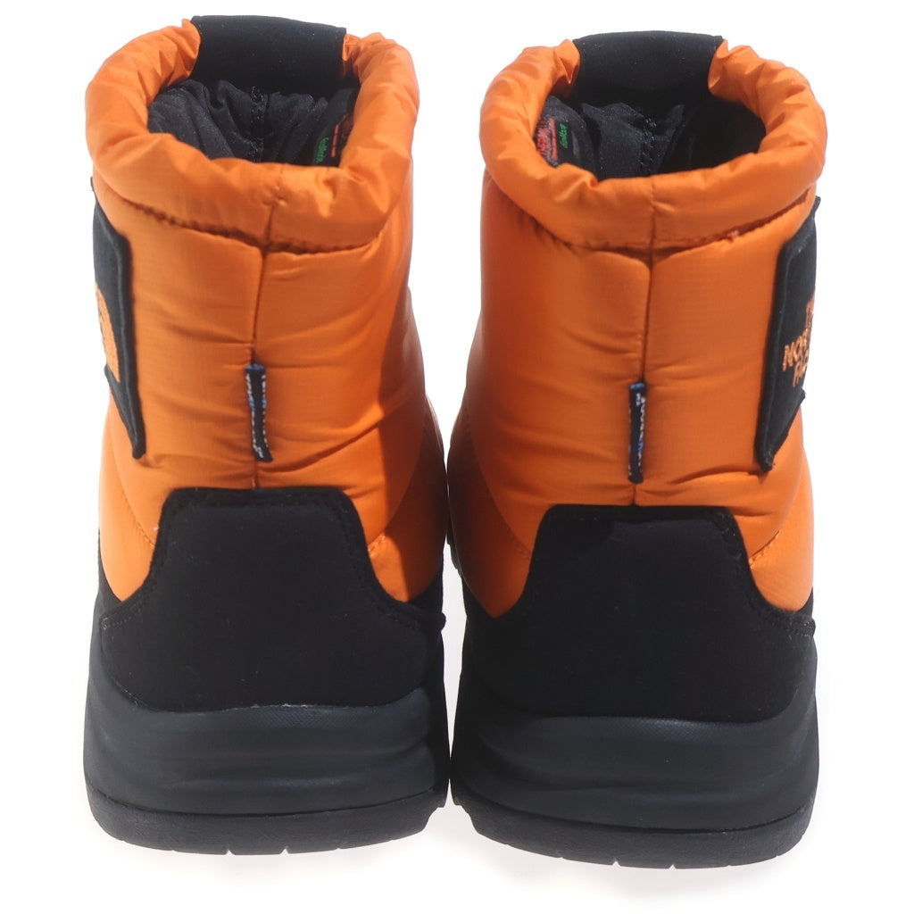 THE NORTH FACE(ザノースフェイス) NUPTSE BOOTIE WP LOGO SHORT ヌプシ ブーティ ウォータープルーフ ロゴ ショート スノー ブーツ レディース オレンジ NF52280
