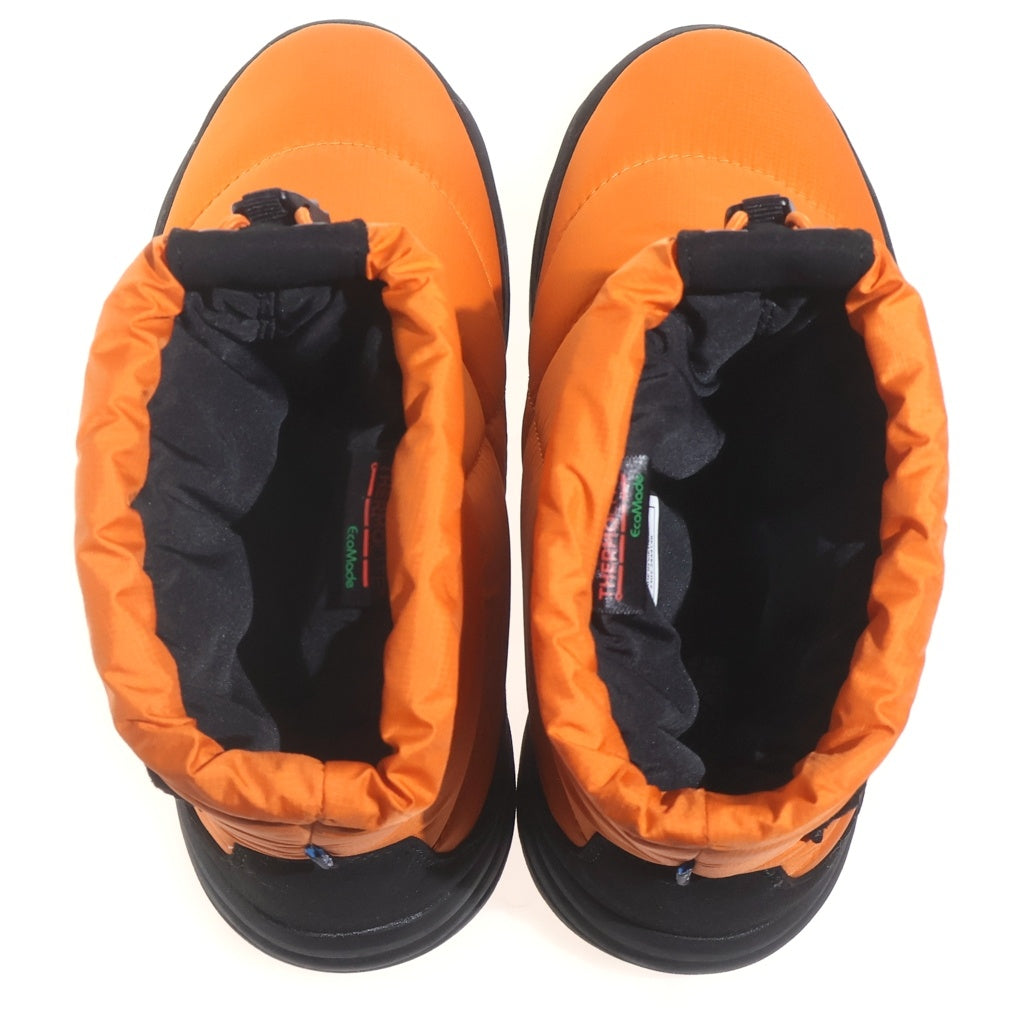 THE NORTH FACE(ザノースフェイス) NUPTSE BOOTIE WP LOGO SHORT ヌプシ ブーティ ウォータープルーフ ロゴ ショート スノー ブーツ レディース オレンジ NF52280