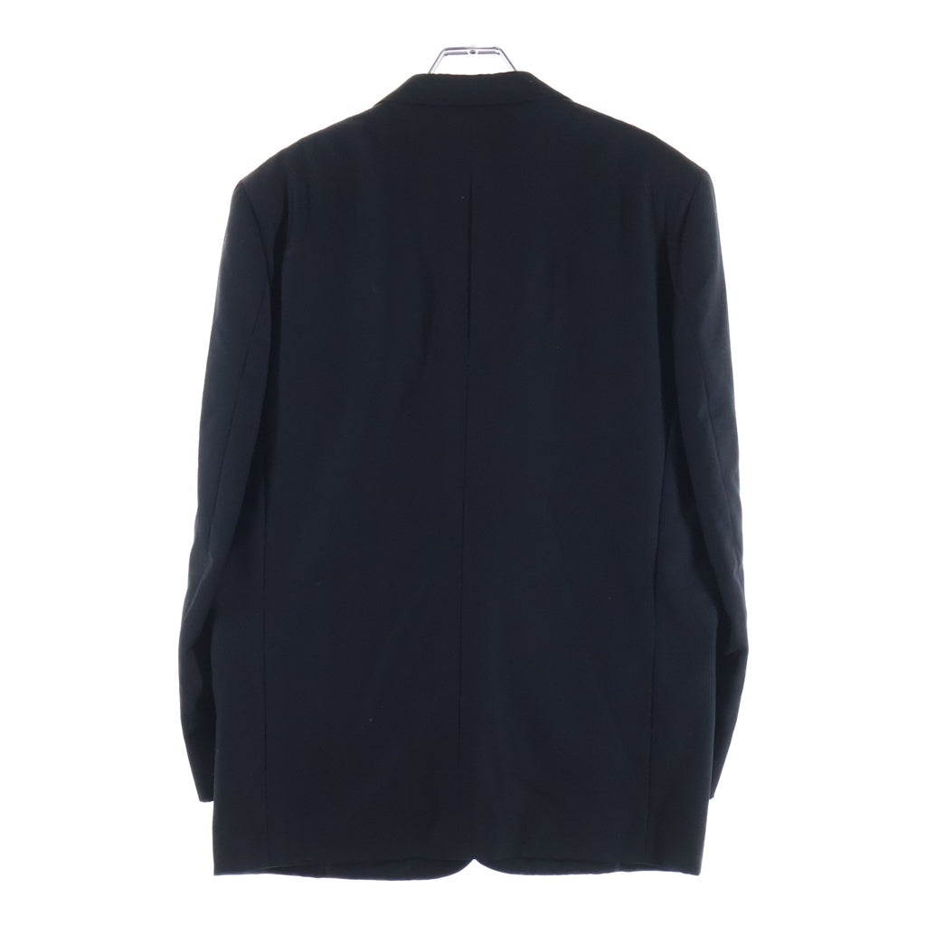 COMME des GARCONS HOMME(コムデギャルソンオム) ウール シングルテーラードジャケット スラックスパンツ セットアップスーツ ブラック HS-11002M