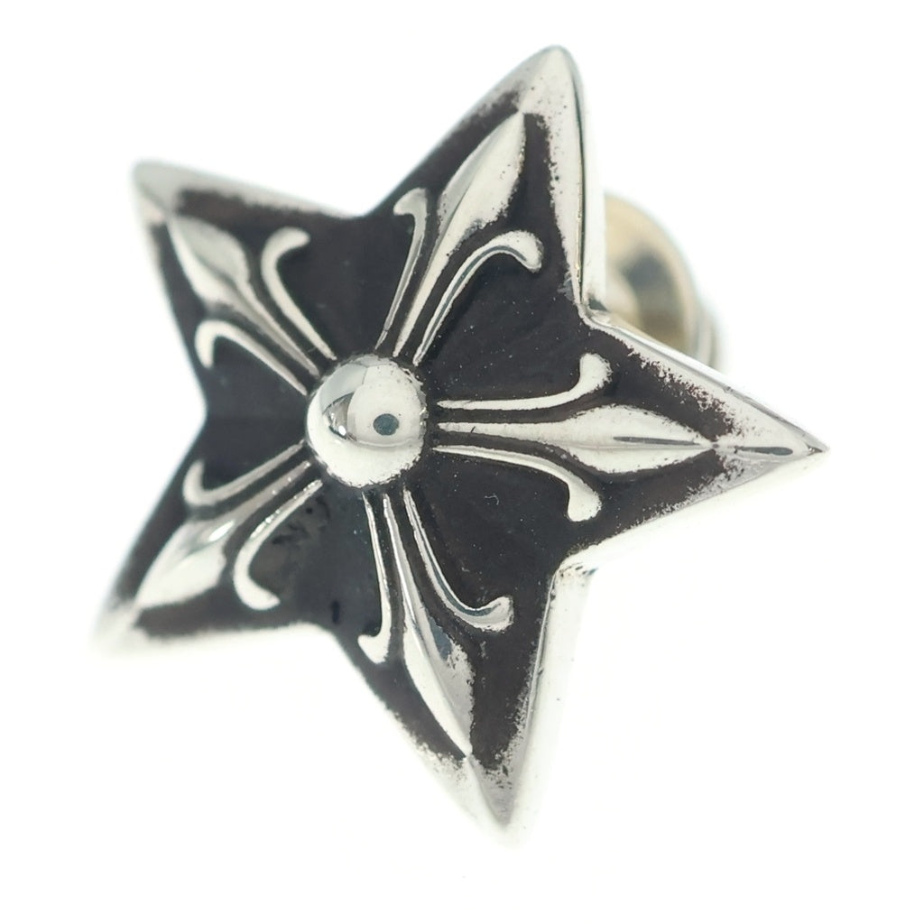 CHROME HEARTS(クロムハーツ) LARGE 5P STAR STUD ラージファイブポイントスター スタッド ピアス シルバー