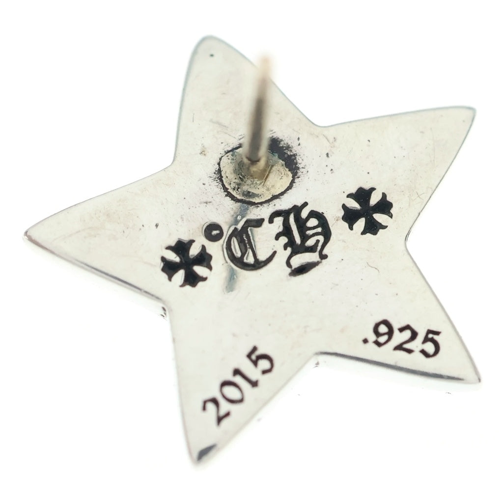 CHROME HEARTS(クロムハーツ) LARGE 5P STAR STUD ラージファイブポイントスター スタッド ピアス シルバー