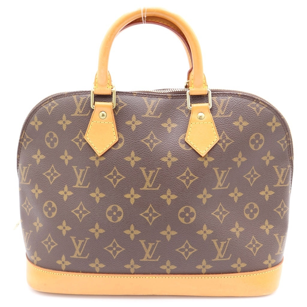 LOUIS VUITTON(ルイヴィトン) モノグラム アルマ PM PVC レザー ハンドバッグ ブラウン M51130 AR0949 レディース