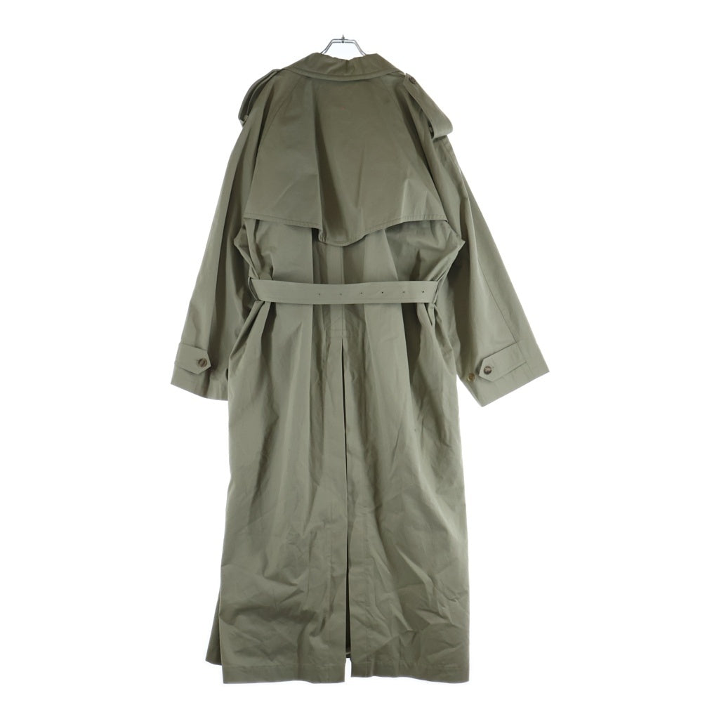 BALENCIAGA(バレンシアガ) 23AW MILITARY BELTED MAXI TRENCH CORT ミリタリー ベルテッド マキシ丈 オーバーサイズトレンチコート ベージュ 776657