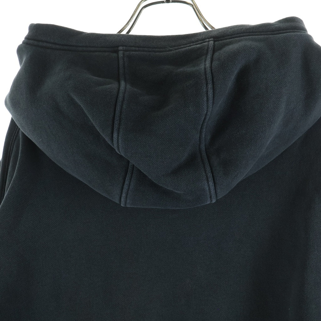 entire studios(エンタイア スタジオ) FULL ZIP HOODIE フルジップフーディー スウェットパーカー ブラック ES2106 P0040
