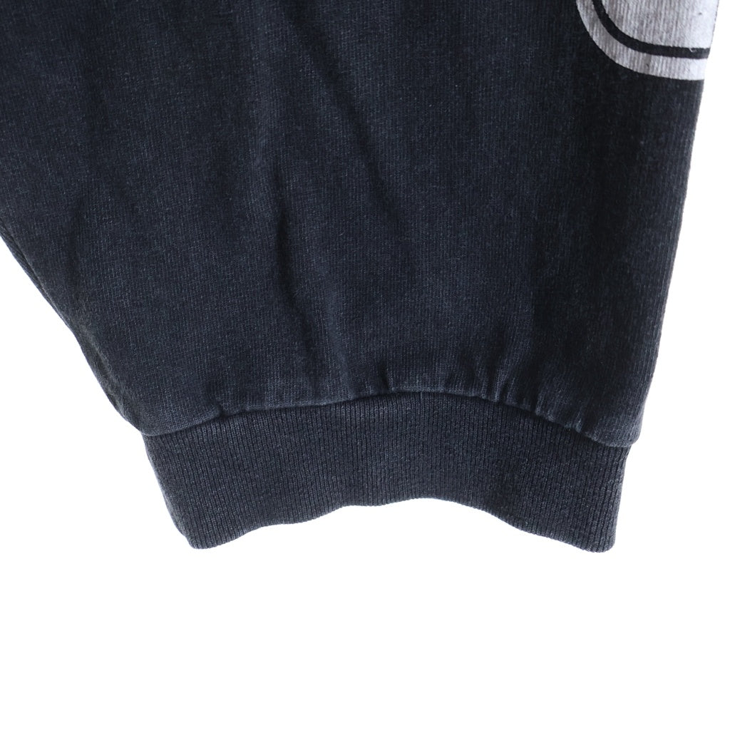 RRR123 RIVINGTON roi Rebis(リヴィントンロイレビス) ULTLA METAMOTH VINTAGE LS TEE モスプリント ヴィンテージ加工Tシャツ 長袖クルーネックカットソー ブラック
